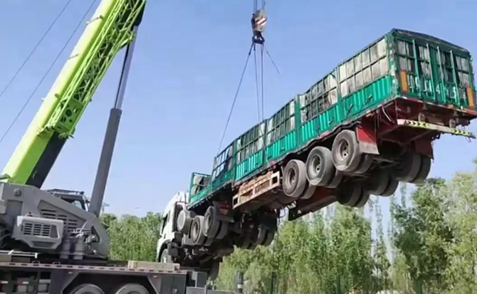 博白道路脱困救援案例